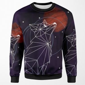 Fox In The Stars All-over-print Unisex Sweatshirt