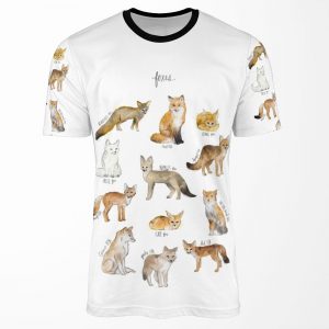 Foxes All-over-print T-shirt
