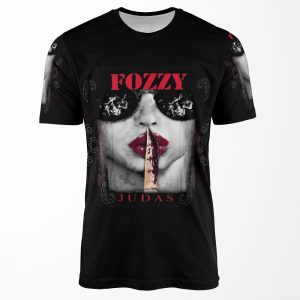 Fozzy Is An American Heavy Metal Band Logos Is The Best All-over-print T-shirt