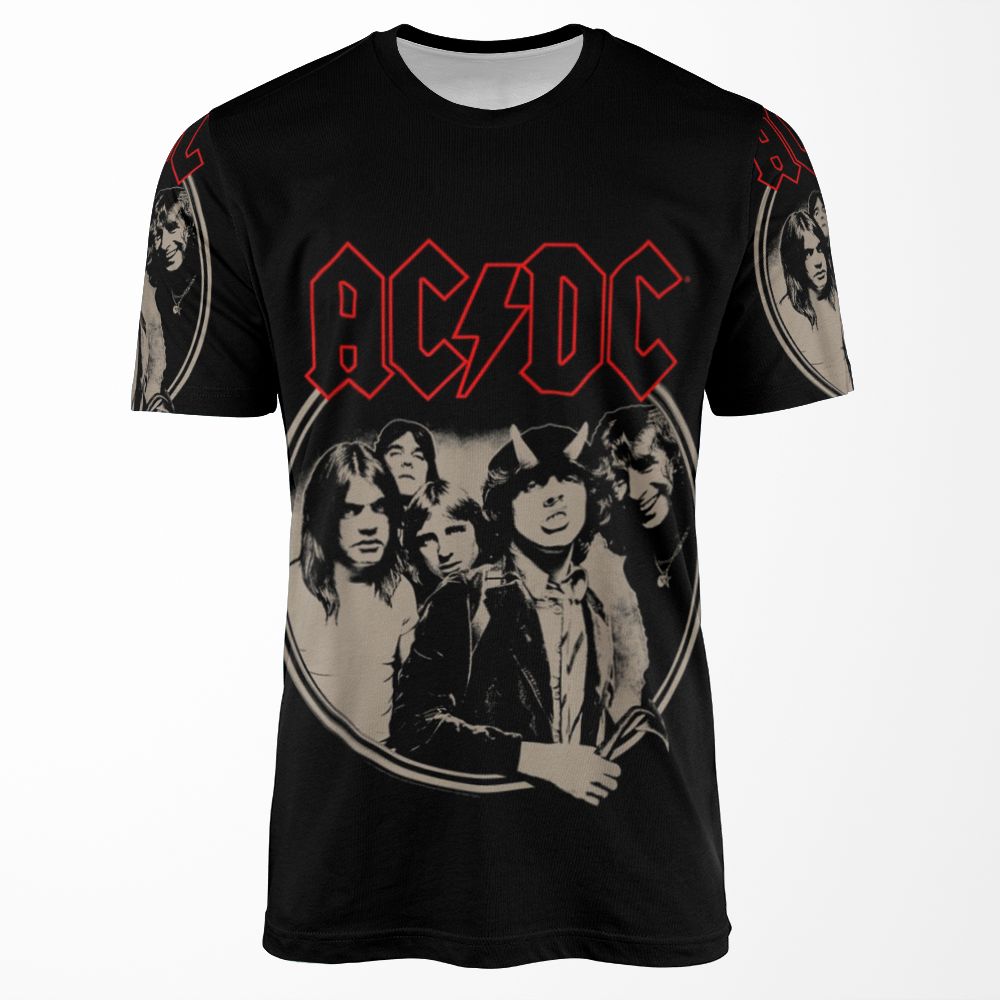 Framed Gift For Rock And Roll Music Fan All-over-print T-shirt