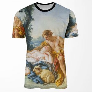 Fran%C3%A7Ois Boucher Daphnis And Chloe All-over-print T-shirt