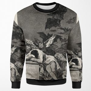 Francisco Jose De Goya Y Lucientes The Sleep Of Reason Produces Monsters 1799 All-over-print Unisex Sweatshirt