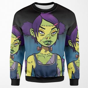 Frankenstein Girls All-over-print Unisex Sweatshirt