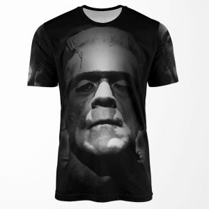 Frankenstein Monster Boris Karloff Face All-over-print T-shirt