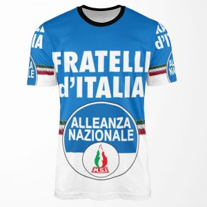 Fratelli D Italia Brothers Of Italy All-over-print T-shirt