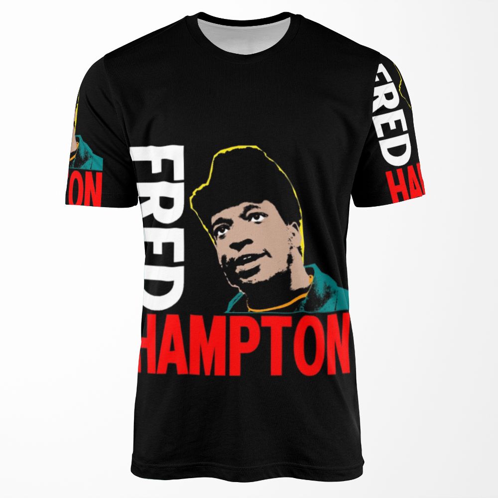 Fred Hampton All-over-print T-shirt