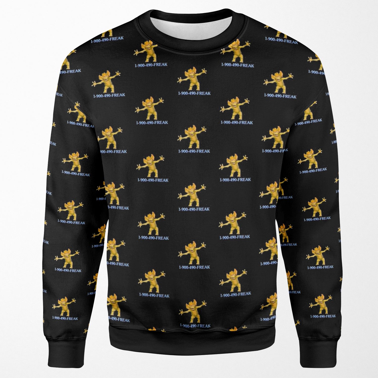 Freddie Freaker All-over-print Unisex Sweatshirt