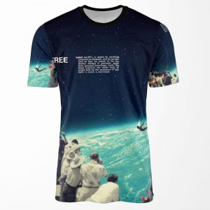 Free All-over-print T-shirt