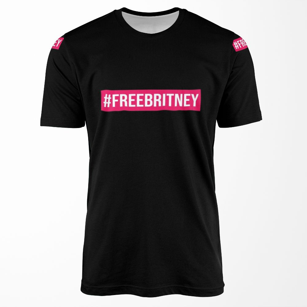 Free Britney All-over-print T-shirt