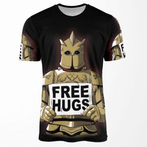 Free Hugs By The Mountain All-over-print T-shirt