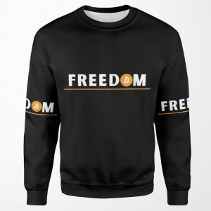 Freedom Bitcoin Original All-over-print Unisex Sweatshirt