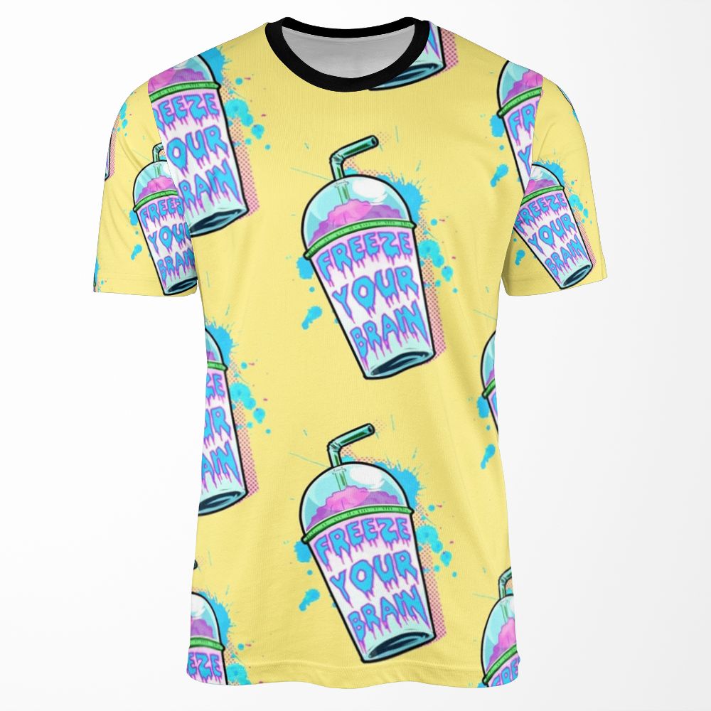 Freeze Your Brain All-over-print T-shirt