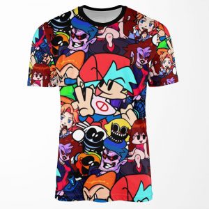Friday Night Funkin Collage All-over-print T-shirt