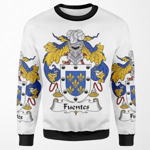 Fuentes Coat Of Arms Family Crest All-over-print Unisex Sweatshirt