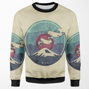 Fuji All-over-print Unisex Sweatshirt
