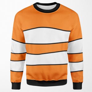 Full Body Halloween Costume Clownfish Nemo All-over-print Unisex Sweatshirt
