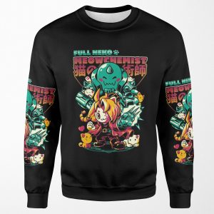 Full Neko Meowchemist All-over-print Unisex Sweatshirt