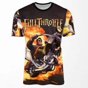 Full Throttle High Contrast All-over-print T-shirt