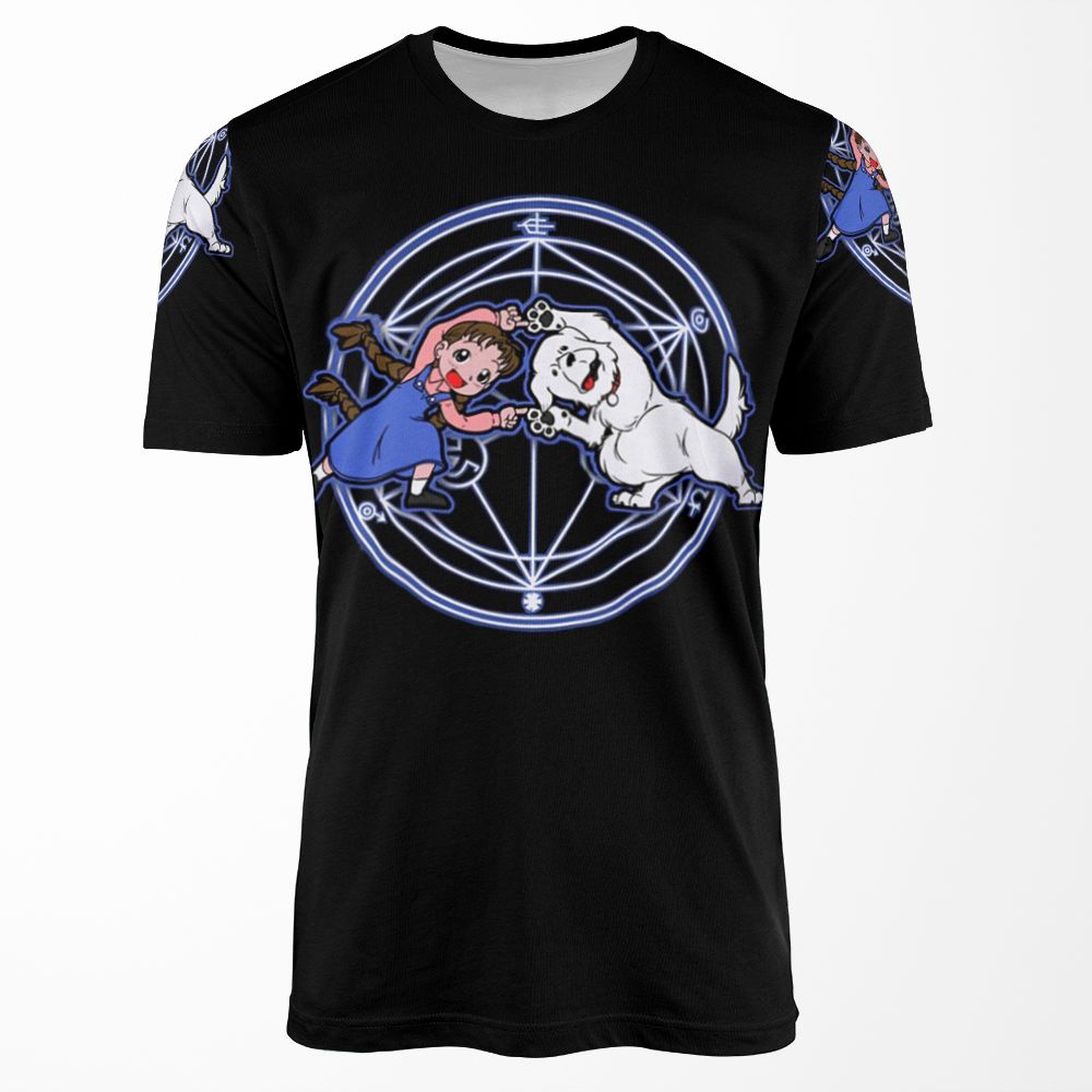 Fullmetal Fusion Ha Shirt Fullmetal Alchemist Nina All-over-print T-shirt