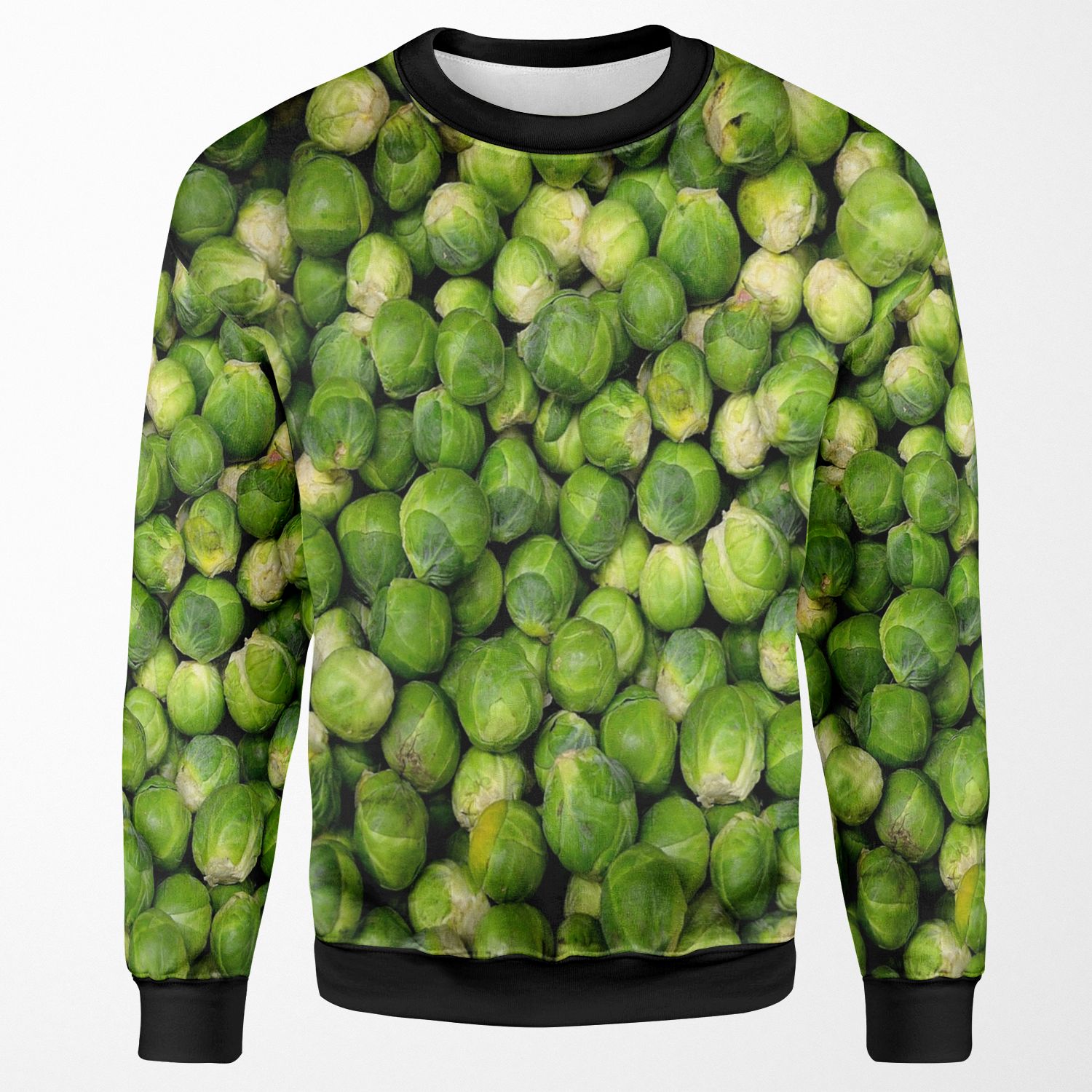Funny Brussels Sprouts Backpack All-over-print Unisex Sweatshirt