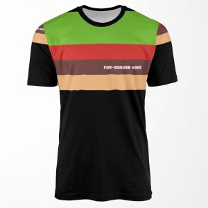 Fur Burger King Uniform All-over-print T-shirt