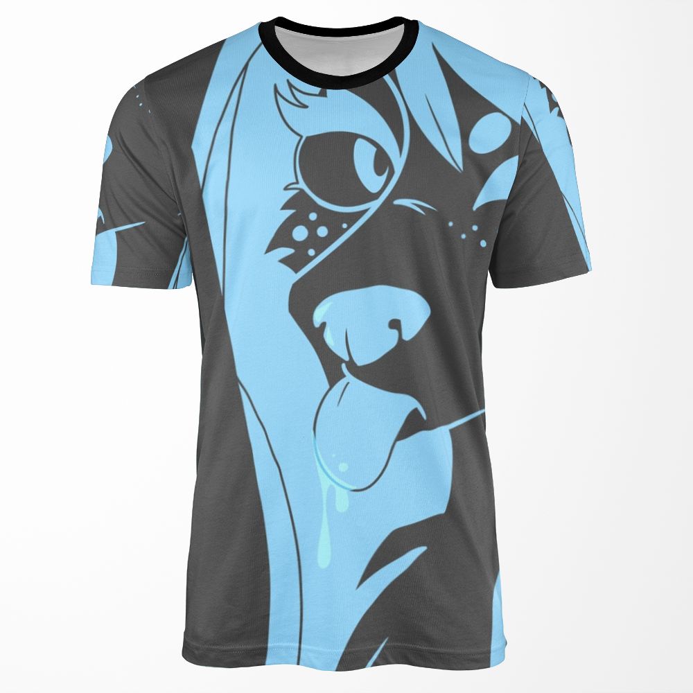 Furry All-over-print T-shirt