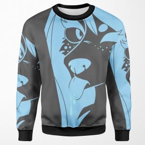 Furry All-over-print Unisex Sweatshirt