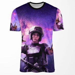 Galaxy Mira All-over-print T-shirt