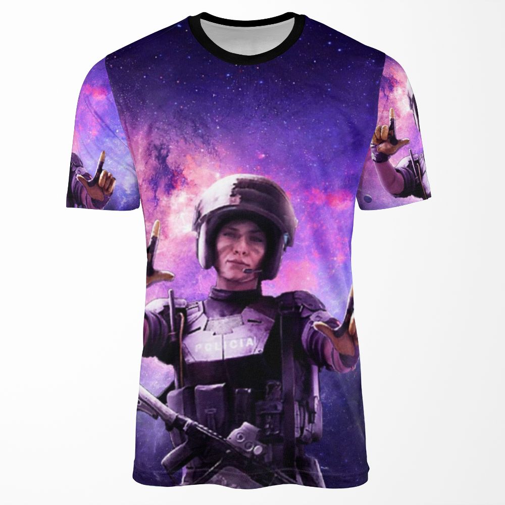 Galaxy Mira All-over-print T-shirt
