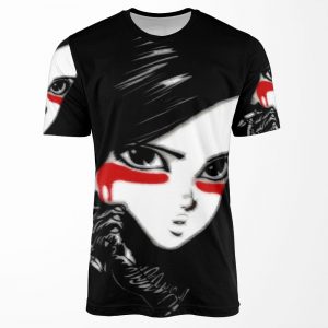 Gally Gunnm All-over-print T-shirt