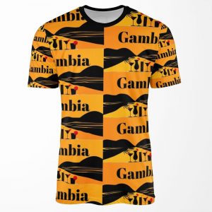 Gambia All-over-print T-shirt