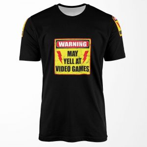 Gamer Warning All-over-print T-shirt