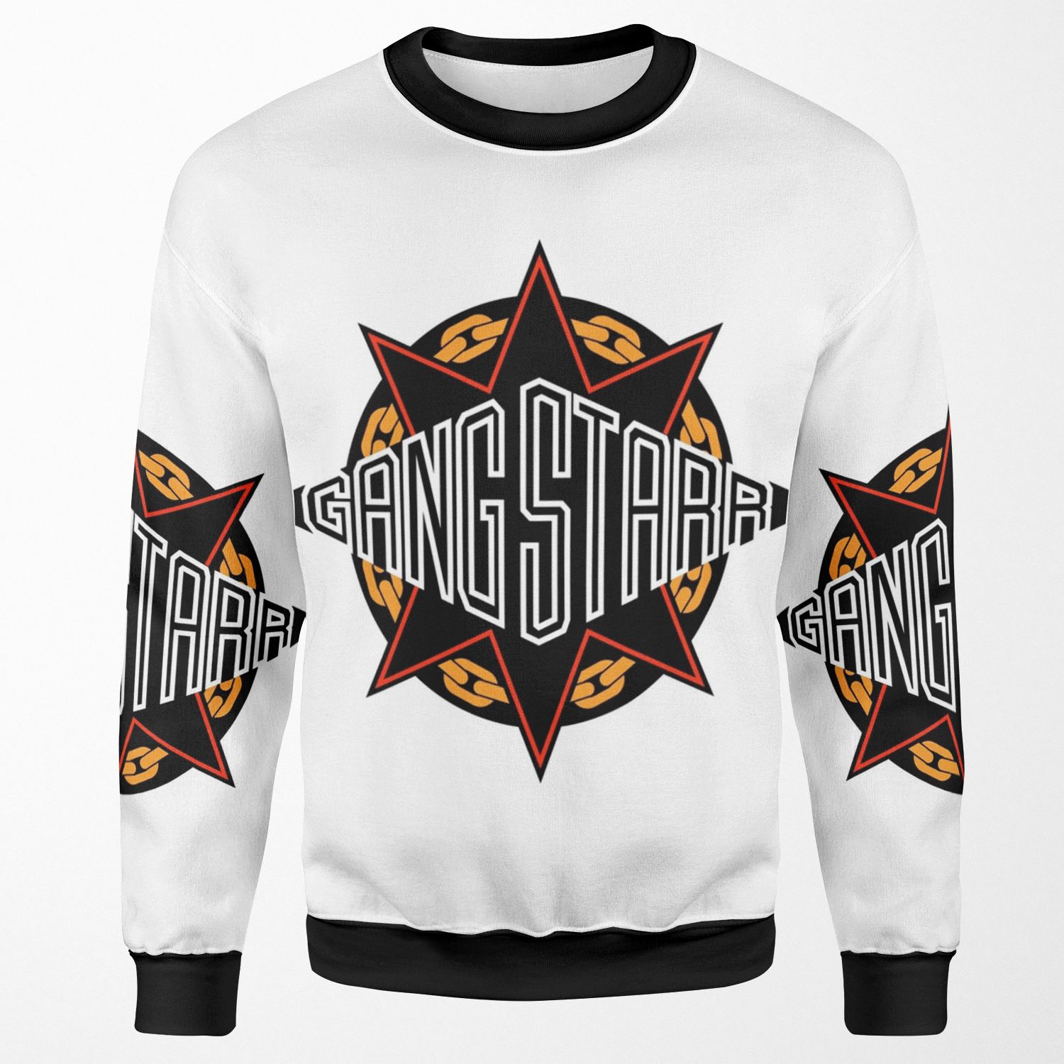 Gangstarr Logo All-over-print Unisex Sweatshirt