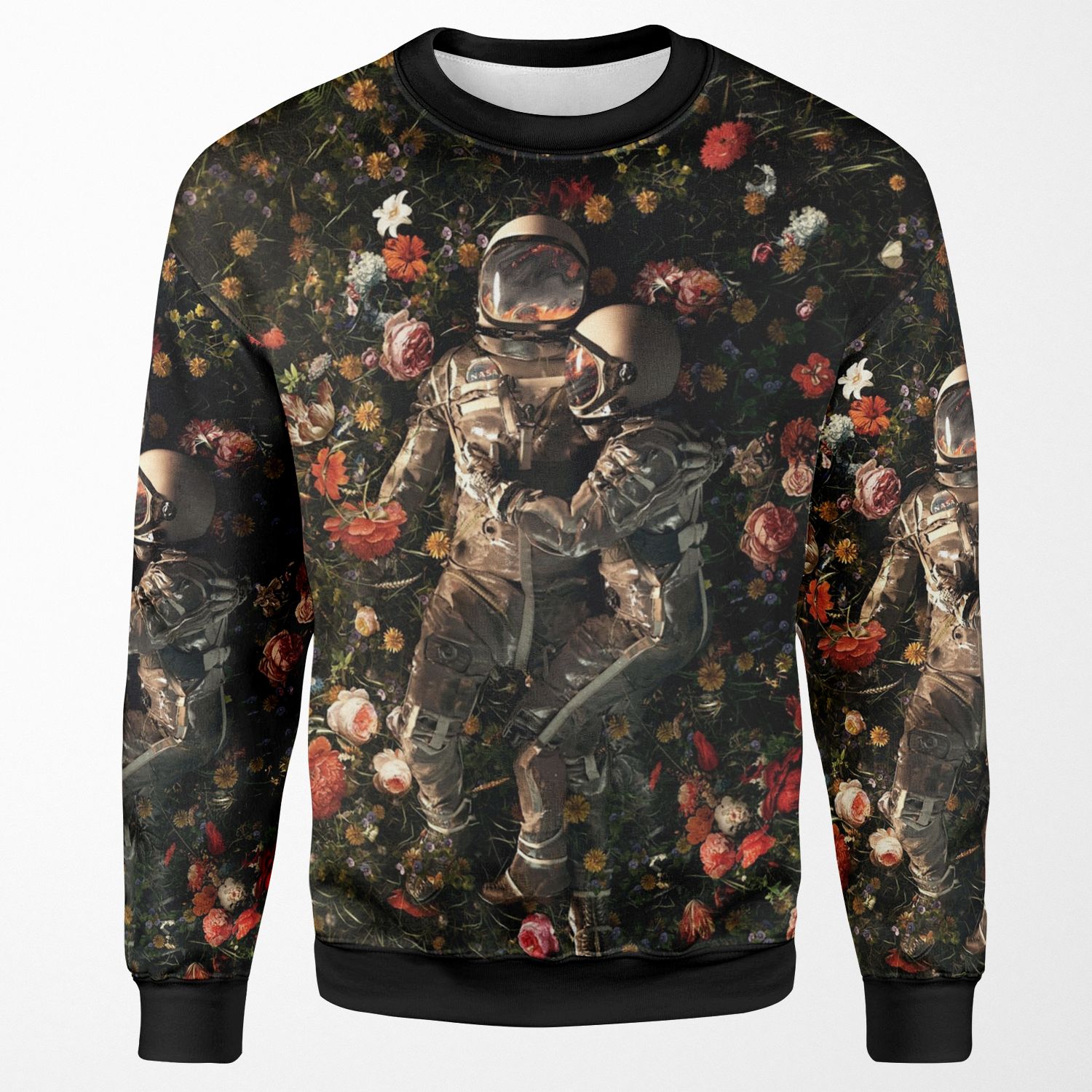 Garden Delights Ii All-over-print Unisex Sweatshirt