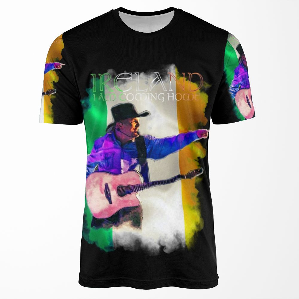 Garth Brooks Ireland I Am Coming Home All-over-print T-shirt