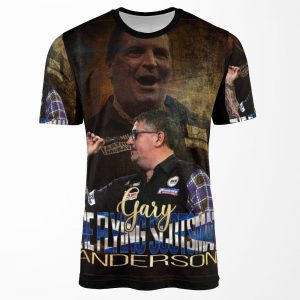 Gary Anderson Darts Player All-over-print T-shirt