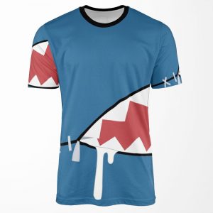 Gawr Gura Shark Mouth All-over-print T-shirt