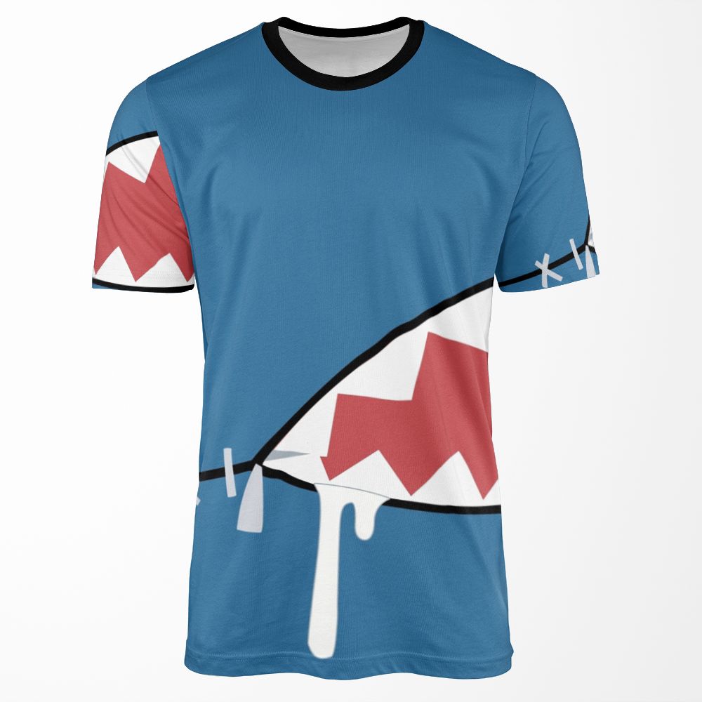 Gawr Gura Shark Mouth All-over-print T-shirt