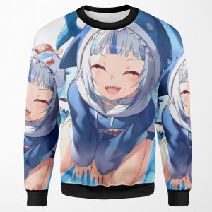 Gawr Gura All-over-print Unisex Sweatshirt