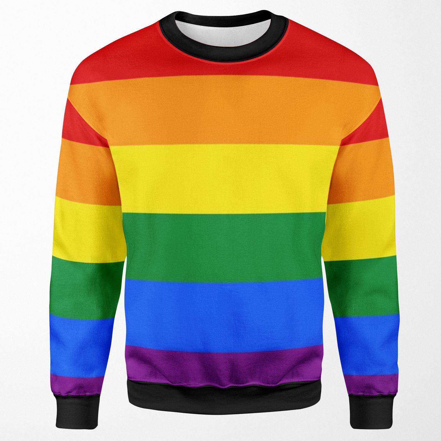 Gay Pride Flag Rainbow All-over-print Unisex Sweatshirt