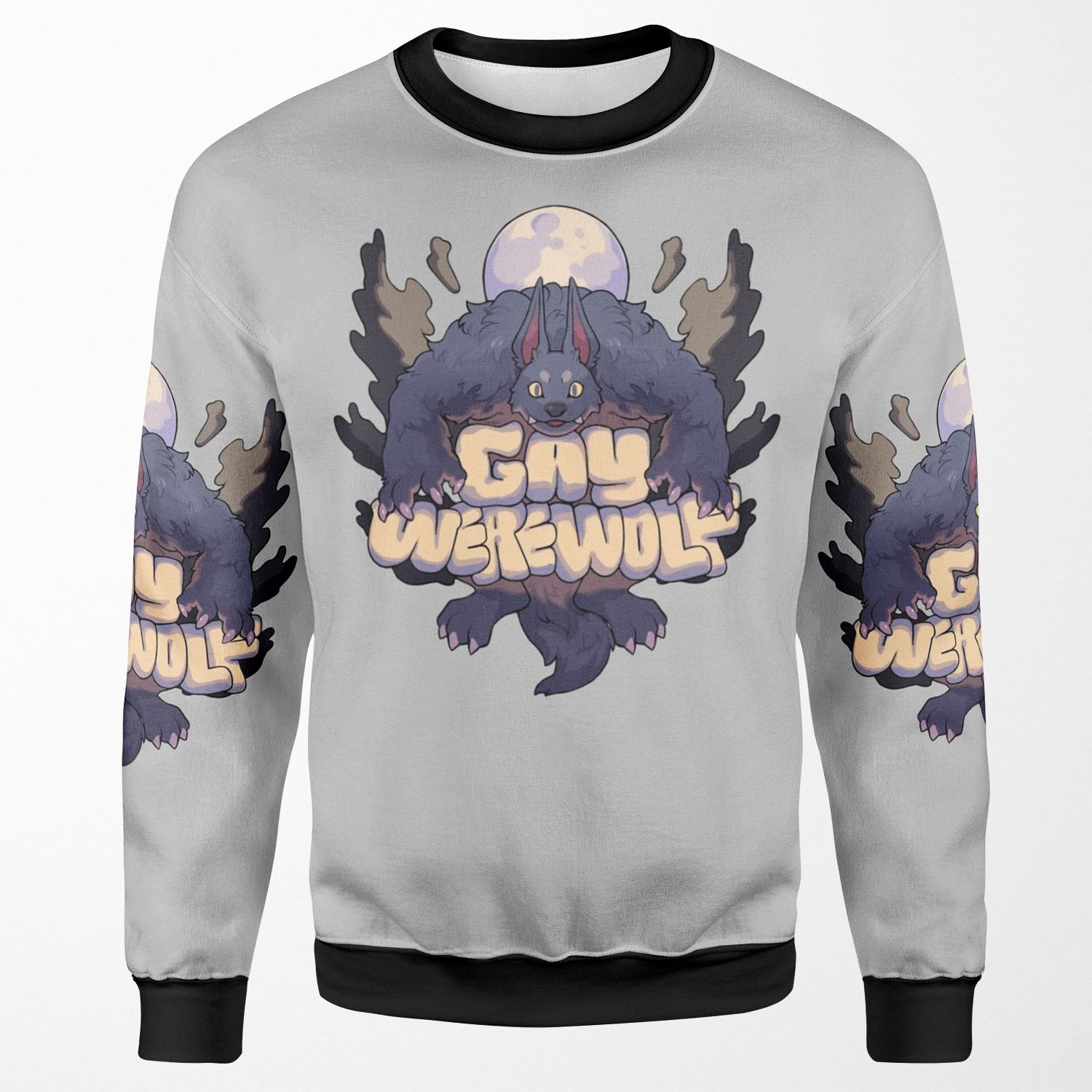 Gay Werewolf All-over-print Unisex Sweatshirt