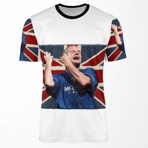 Gazza Flute Impression Painted All-over-print T-shirt
