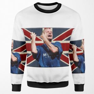 Gazza Flute Impression Painted All-over-print Unisex Sweatshirt