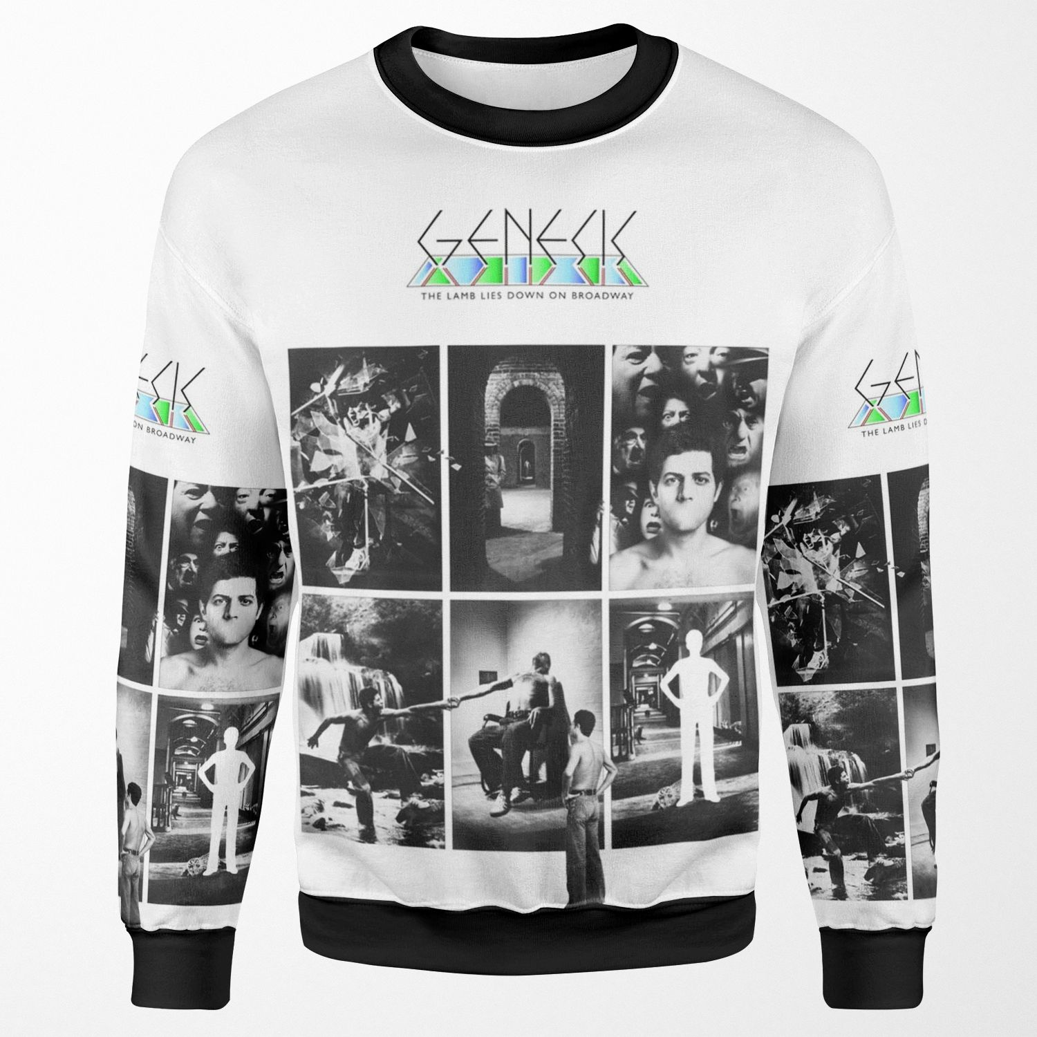 Genesis The Lamb Lies Down On Broadway Extended Artwork All-over-print Unisex Sweatshirt