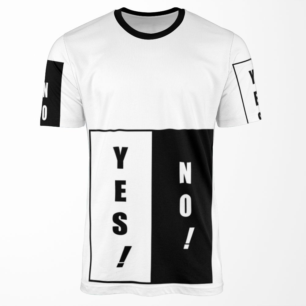 Gentoku S Yes No Shirt All-over-print T-shirt