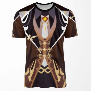 Geo Archon Cosplay All-over-print T-shirt