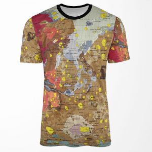 Geology Of Mars All-over-print T-shirt