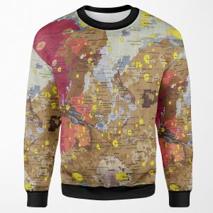 Geology Of Mars All-over-print Unisex Sweatshirt