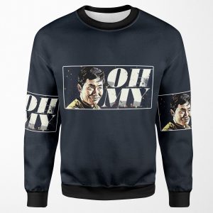 George Takei Oh My All-over-print Unisex Sweatshirt