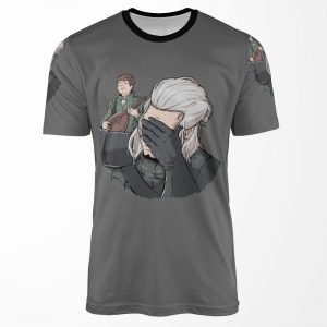 Geralt Face Palm All-over-print T-shirt